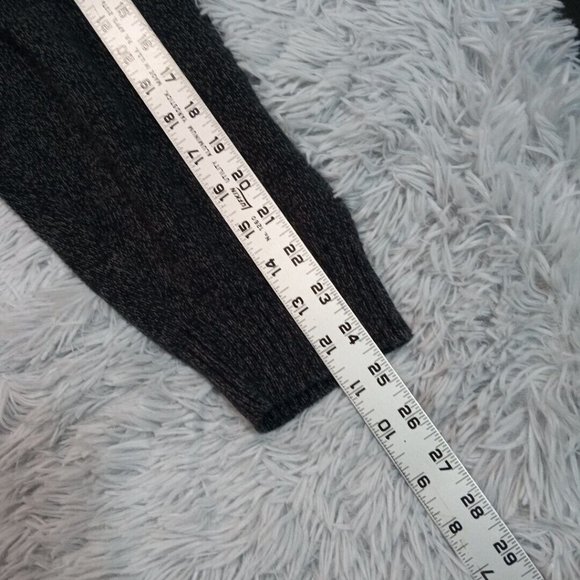 Tricots St. Raphael Mens Sweater Gray XL Mock Neck 1/4‎ Zip Sweatshirt Textured - Picture 8 of 10